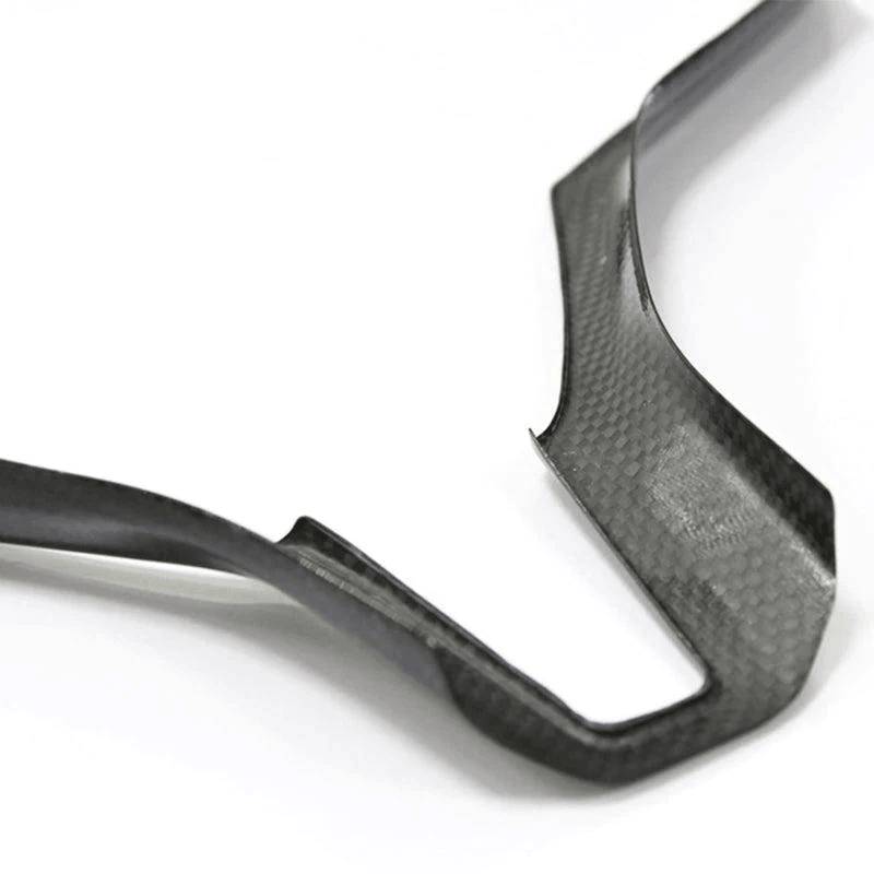 [Real Carbon Fiber] Steering Wheel Frame Cover Trim for Tesla Model X/S - Evooor