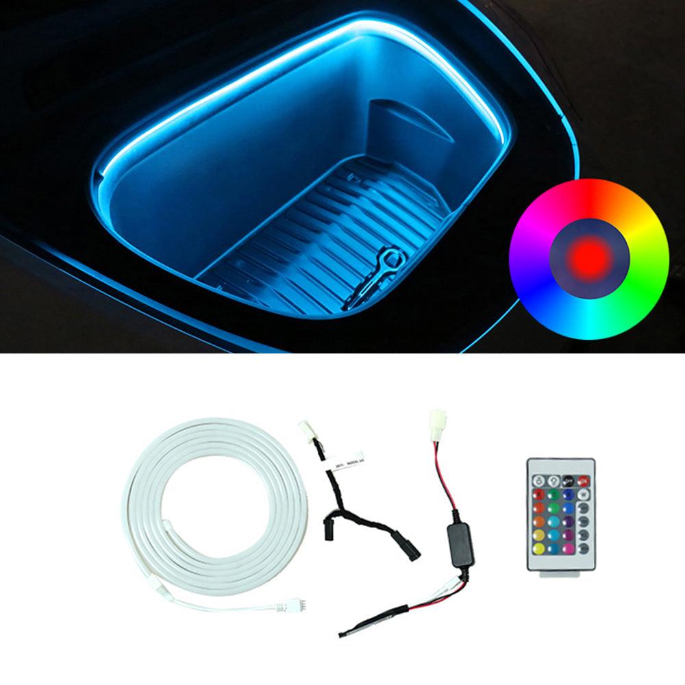 Brighten Your Tesla Frunk with Model 3/Y LED Light Strip and Remote App Control - Evooor