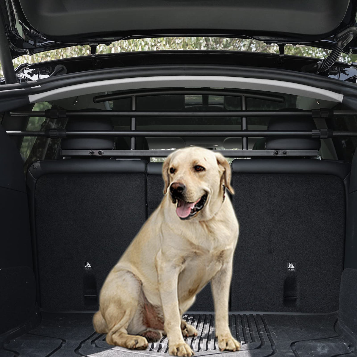 Tesla ModelY Asiento trasero Pet valla perro barrera (2020-2023)