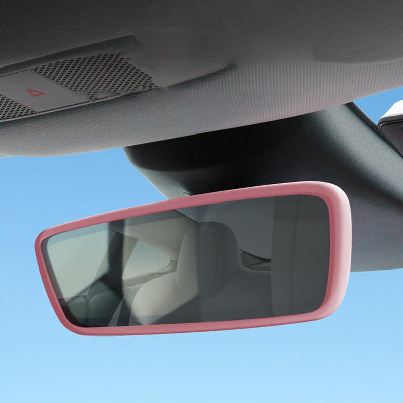 Tesla Model 3/Y Rearview Mirror Silicone Frame Cover - Enhanced Protection and Style - Evooor