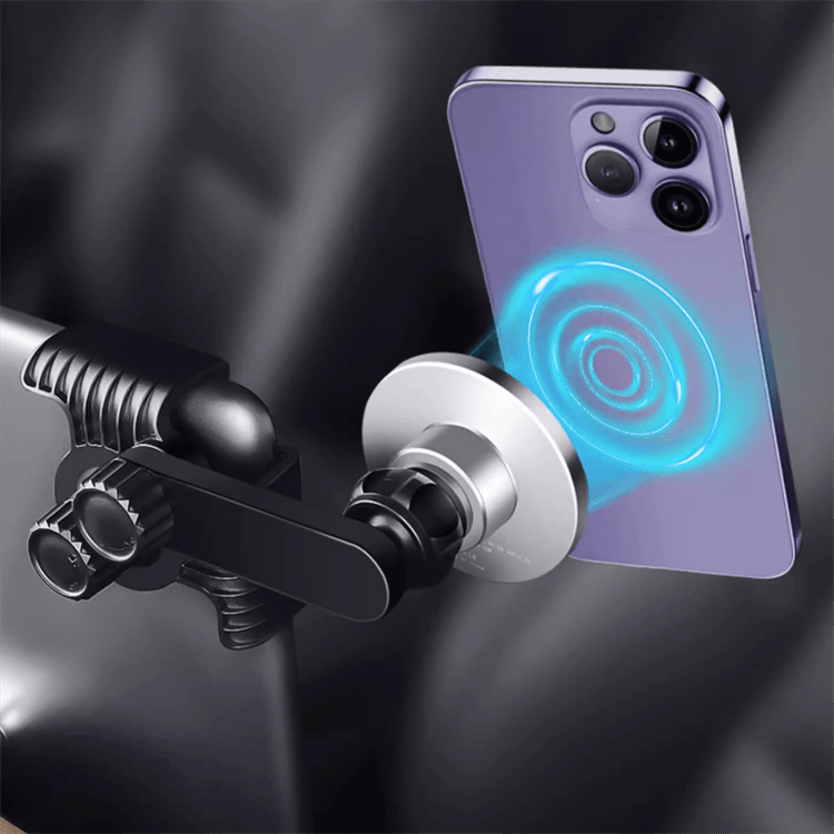 Model S/X MagSafe Solar Phone Holder For Tesla(2021-2023) - Evooor