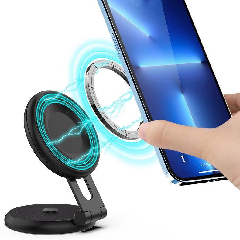 Model 3/Y Foldaway Phone Mount Holder With MagSafe For Tesla(2017-2024) Fit 2024+ Model 3 Highland - Evooor