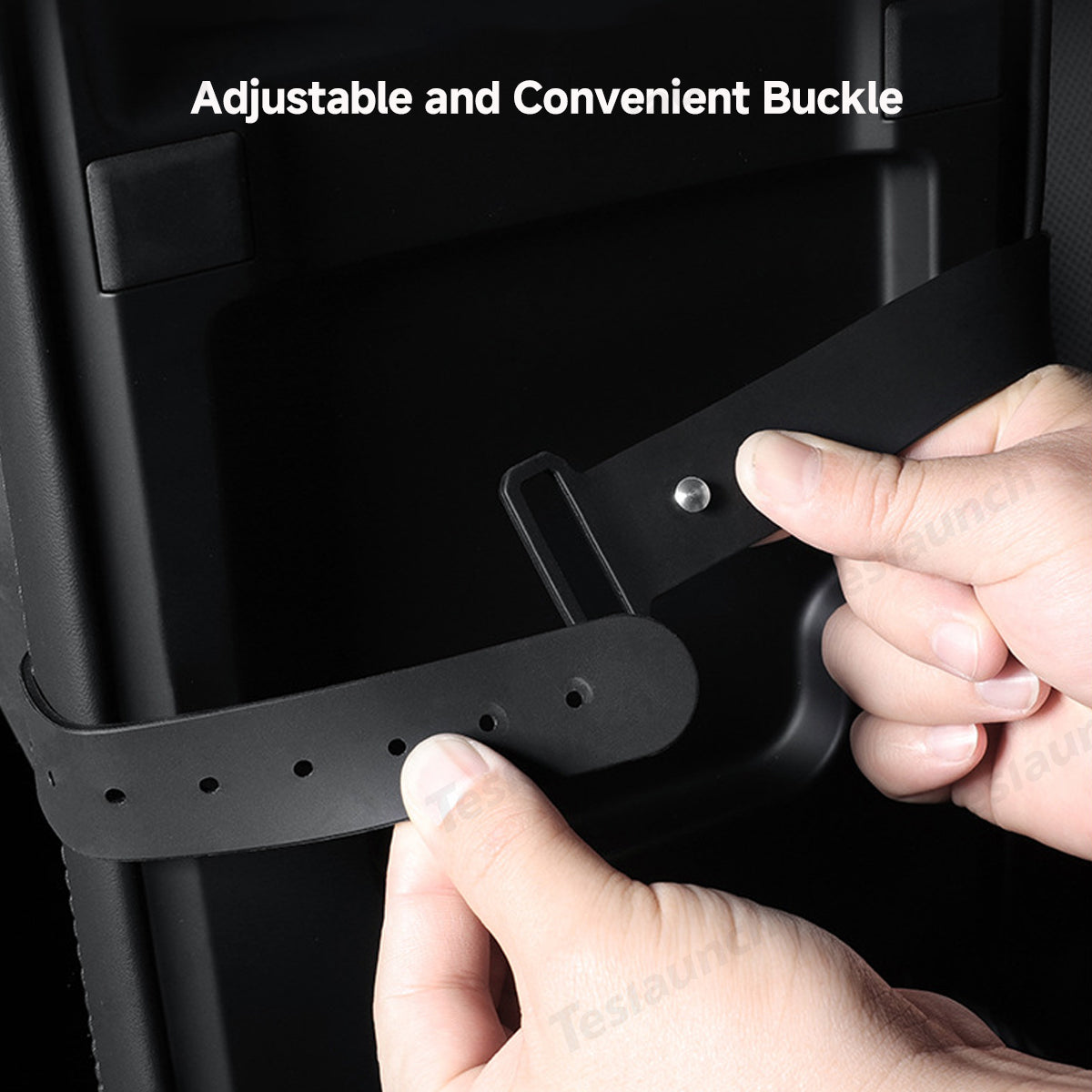 Silicone Tissue Holder Organizer for Tesla Model Y: Keep Your Car Clean and Tidy - Evooor