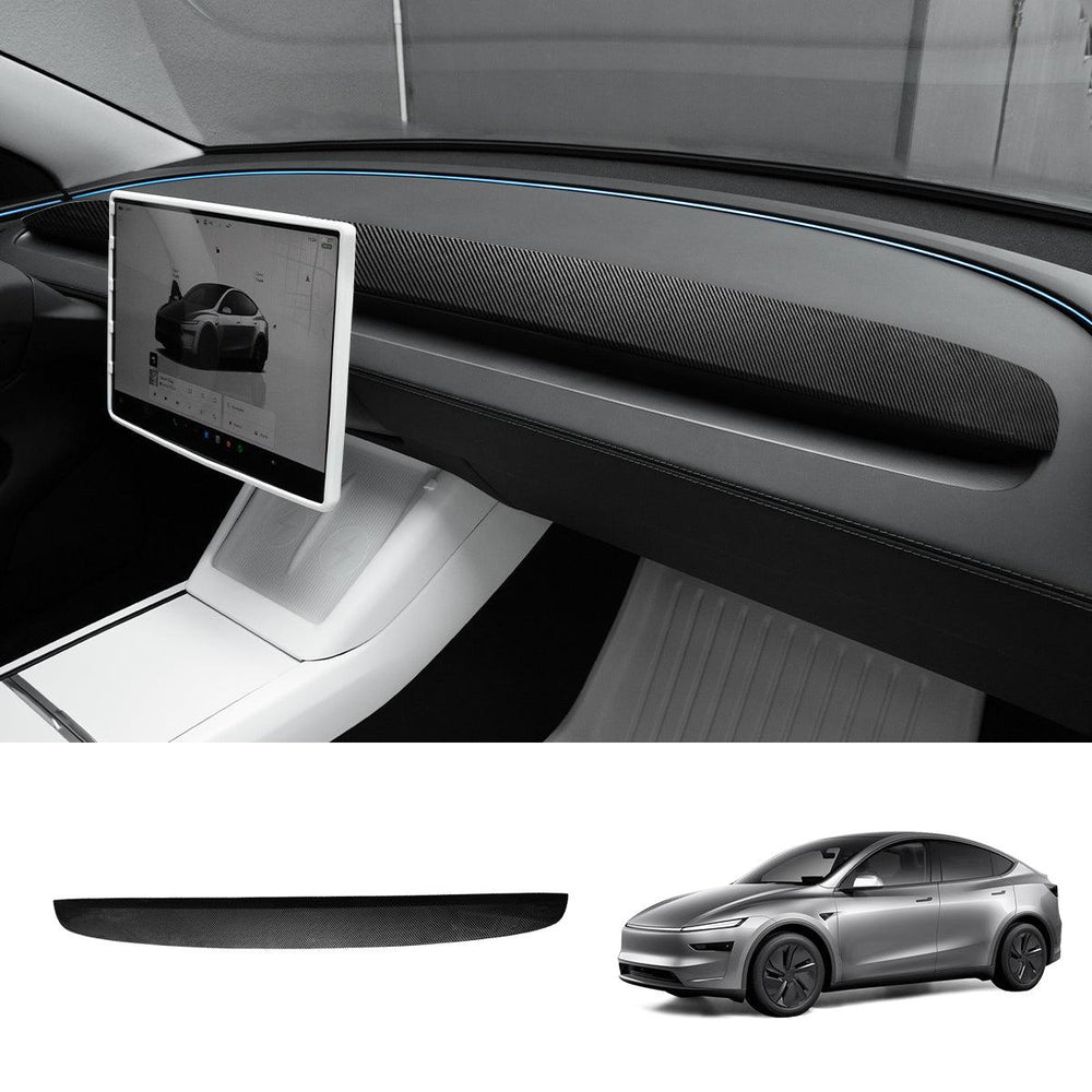ABS Dashboard Trim Cover for Tesla Model Y Juniper 2025+ - Evooor