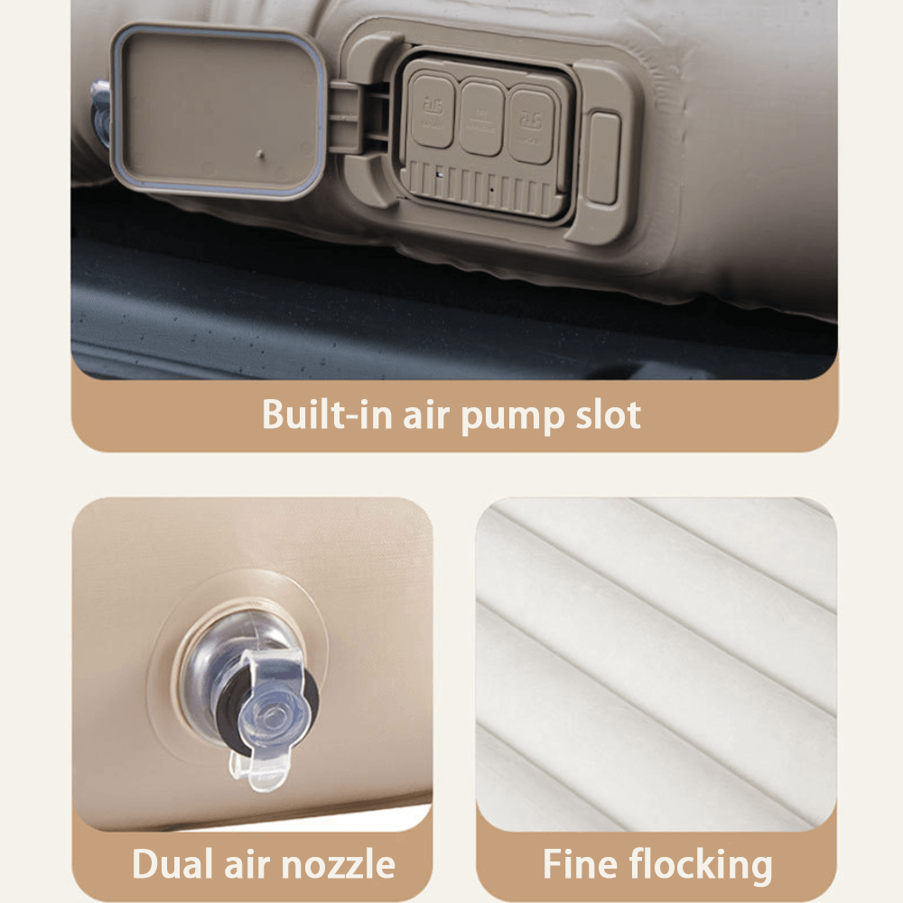 Foldable Inflatable Car Mattress for Tesla Model Y - Portable Sleeping Pad for Camping - Evooor