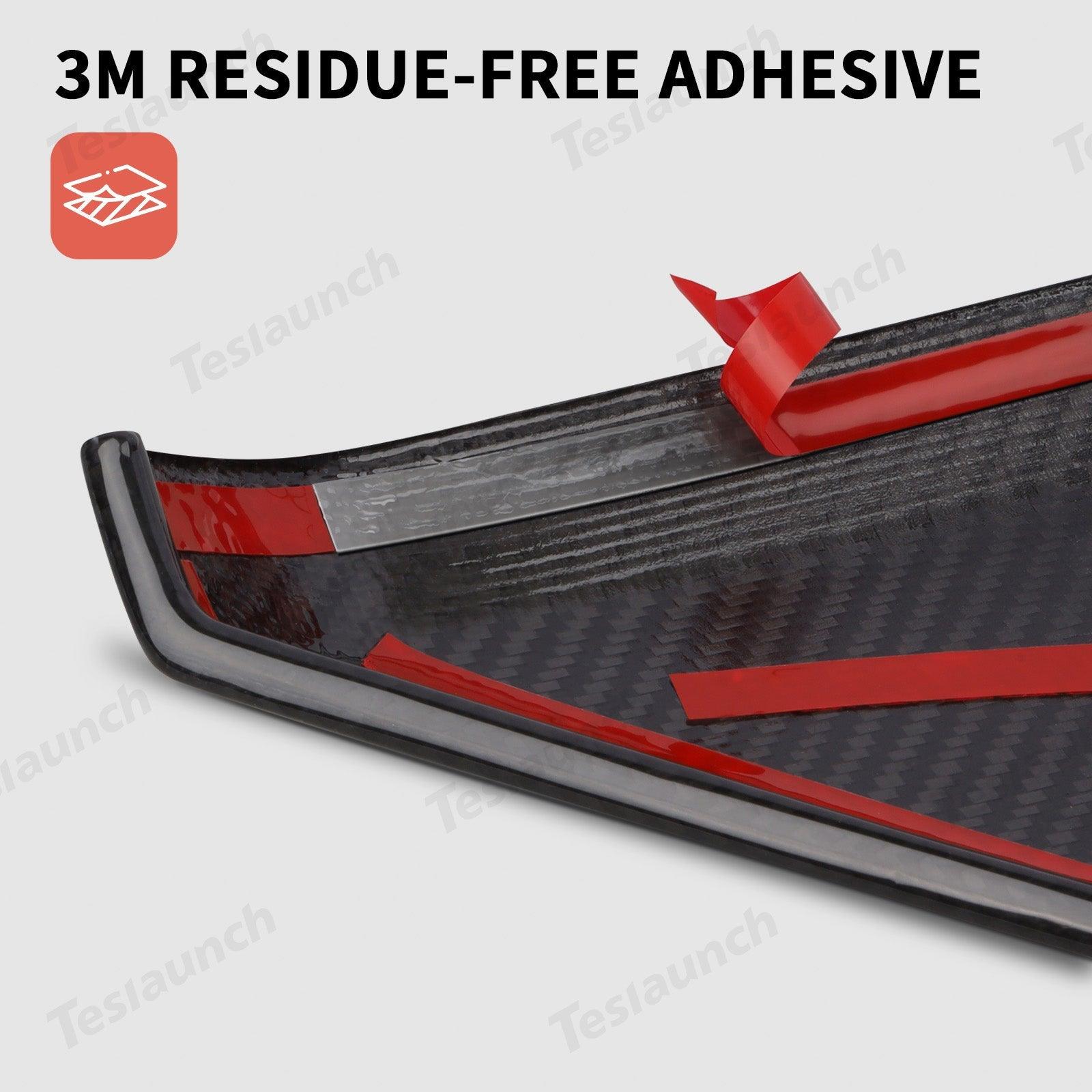 [Real Carbon Fiber] Rear View Mirror Covers (1 Pair) for Cybertruck - Evooor