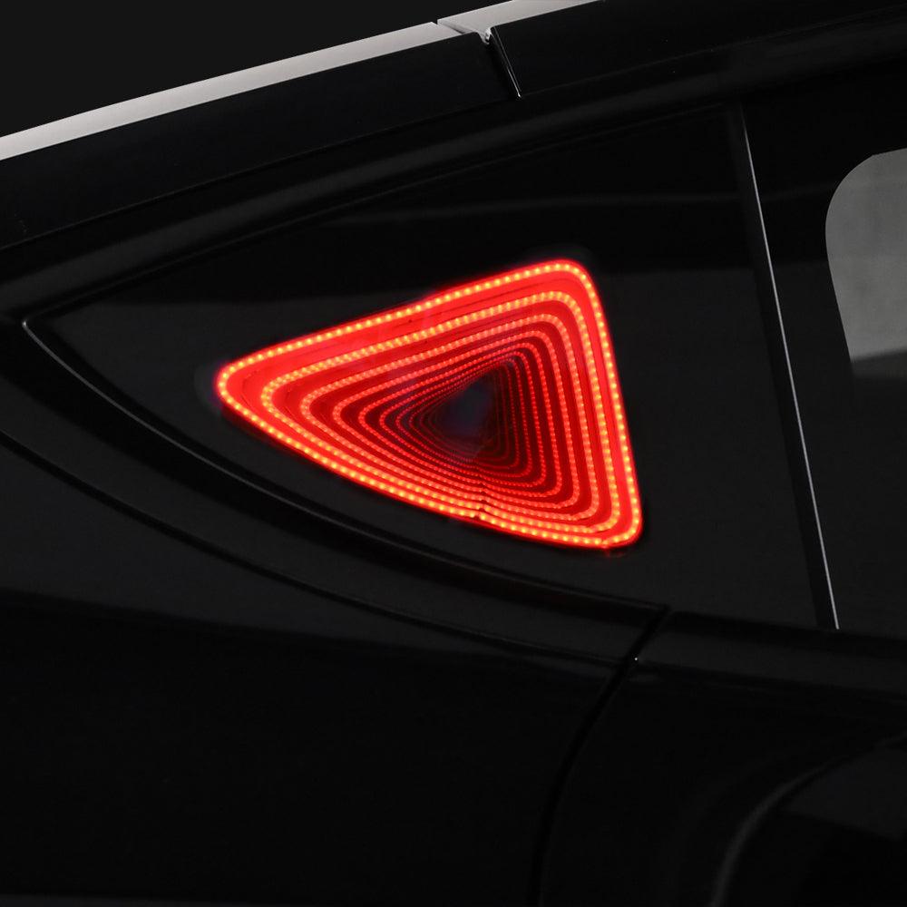 Triangle Window Ambient Light for Tesla Model Y (2021-2023) - Evooor