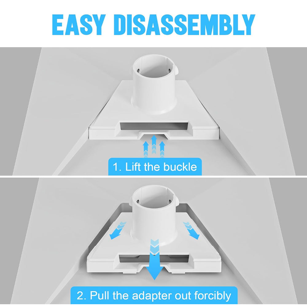 Starlink Dish Pole Mount Adapter Kit - Securely Attach Gen3 Satellite Dish - Evooor