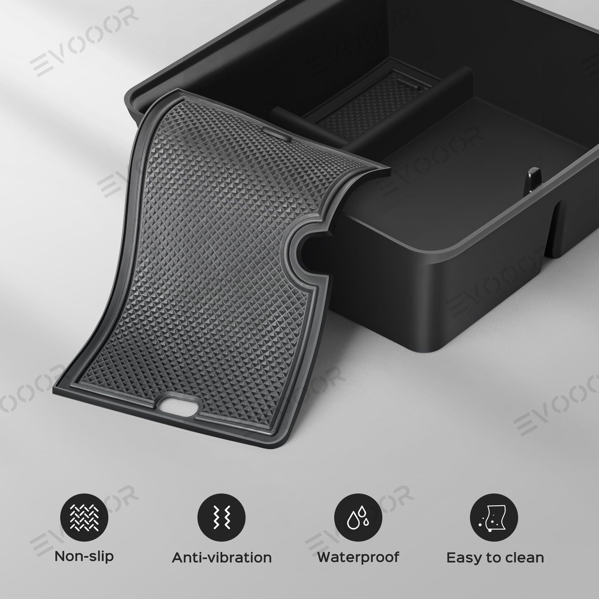 2024 Model 3 Highland Console Organizer Tray Set Designed for Tesla (3 PCS) - Evooor