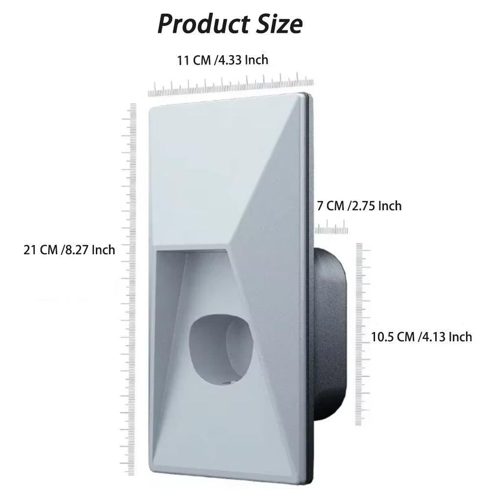 Waterproof Car Charger Storage Organizer Compatible with Tesla Models 3/Y/S/X - Cybertruck-Inspired Design - Evooor