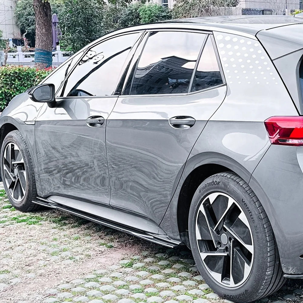 ABS Side Skirts Extension Spoiler For VW ID.3 2019+ - Evooor