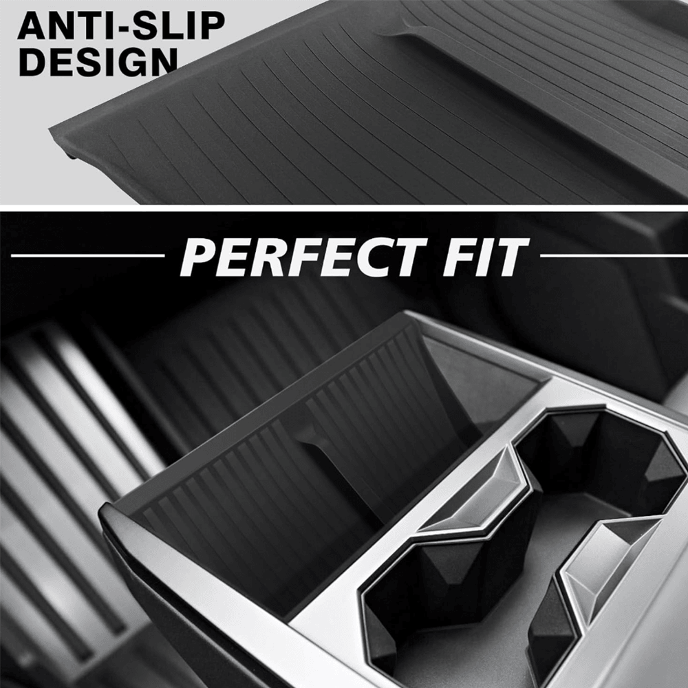 Central Console Wireless Charging Silicone Anti-Slip Pad for Cybertruck - Evooor