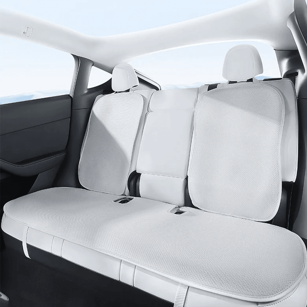 Premium Cooling Car Seat Cushion for Tesla Model 3/Y - Ultra Breathable Ice Silk Technology - Evooor