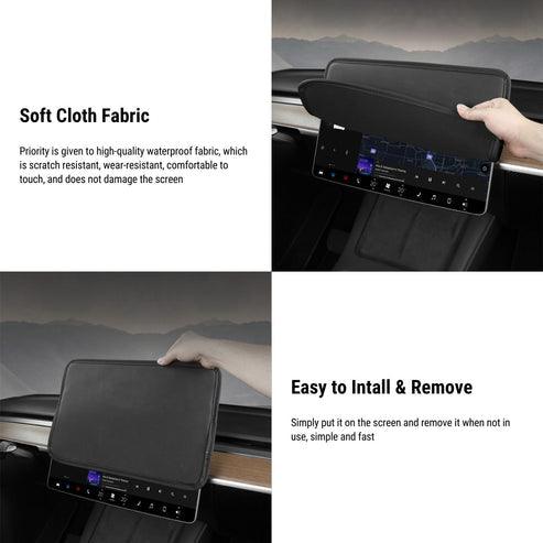 Protective Dust Cover for Tesla Model 3/Y Central Control Display - Premium Quality Screen Protector - Evooor