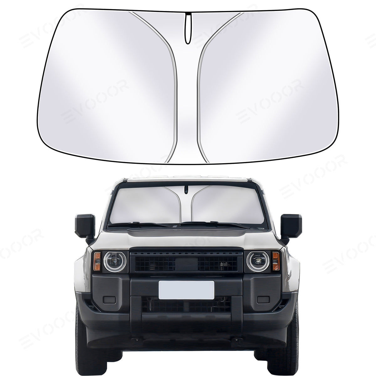 Parabrisas delantero Parasol Para 2024 Toyota Land Cruiser LC250/J250