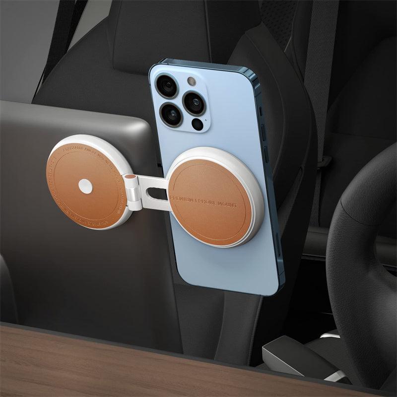 Model 3/Y Magnetic Phone Holder Foldaway Invisible With MagSafe For Tesla(2017-2023) - Evooor