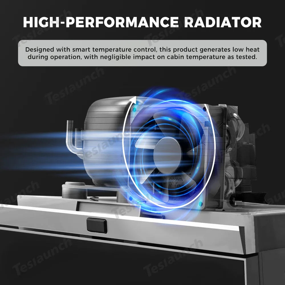 Highland 2024+ Tesla Model 3 10L Quiet Rear Trunk Mini Fridge – Compressor Cooling System - Evooor