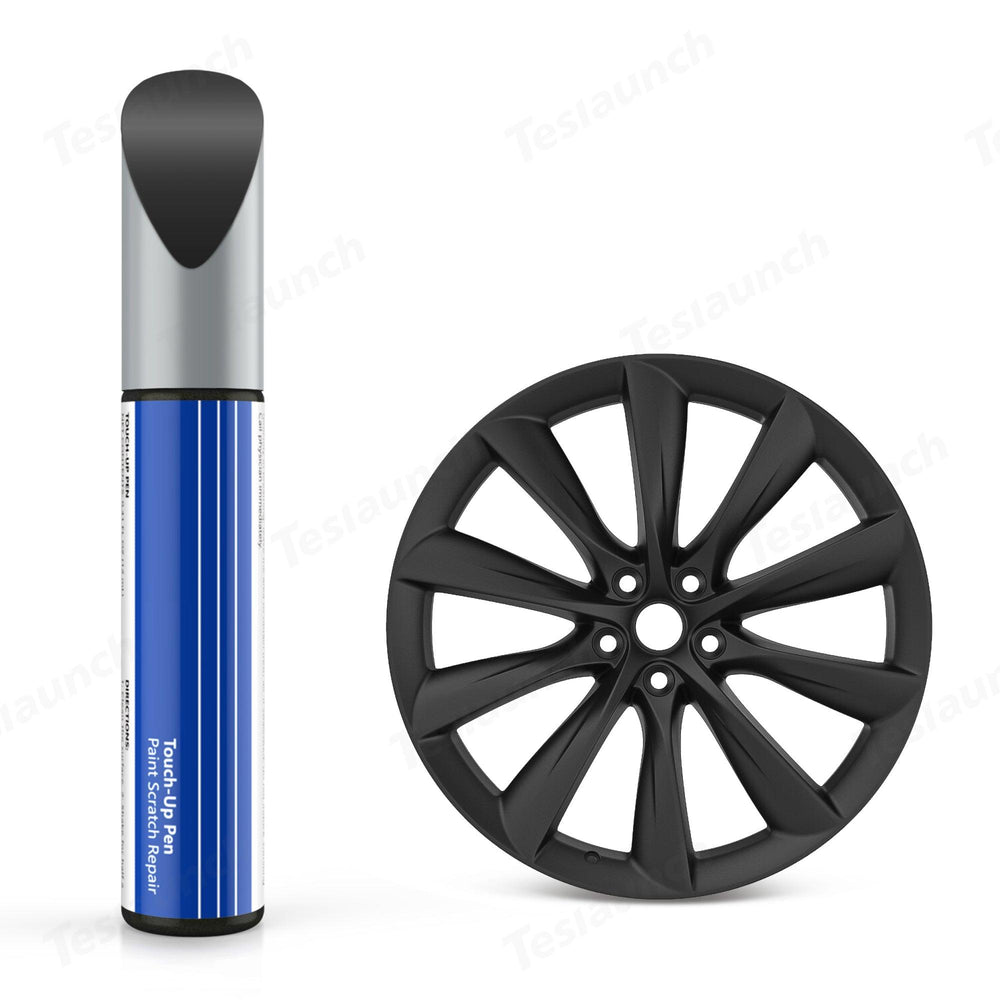 Wheel Rims Touch Up Paint for Tesla Model X- DIY Curb Rash Repair with Color-matched Touch Up Paint - Evooor
