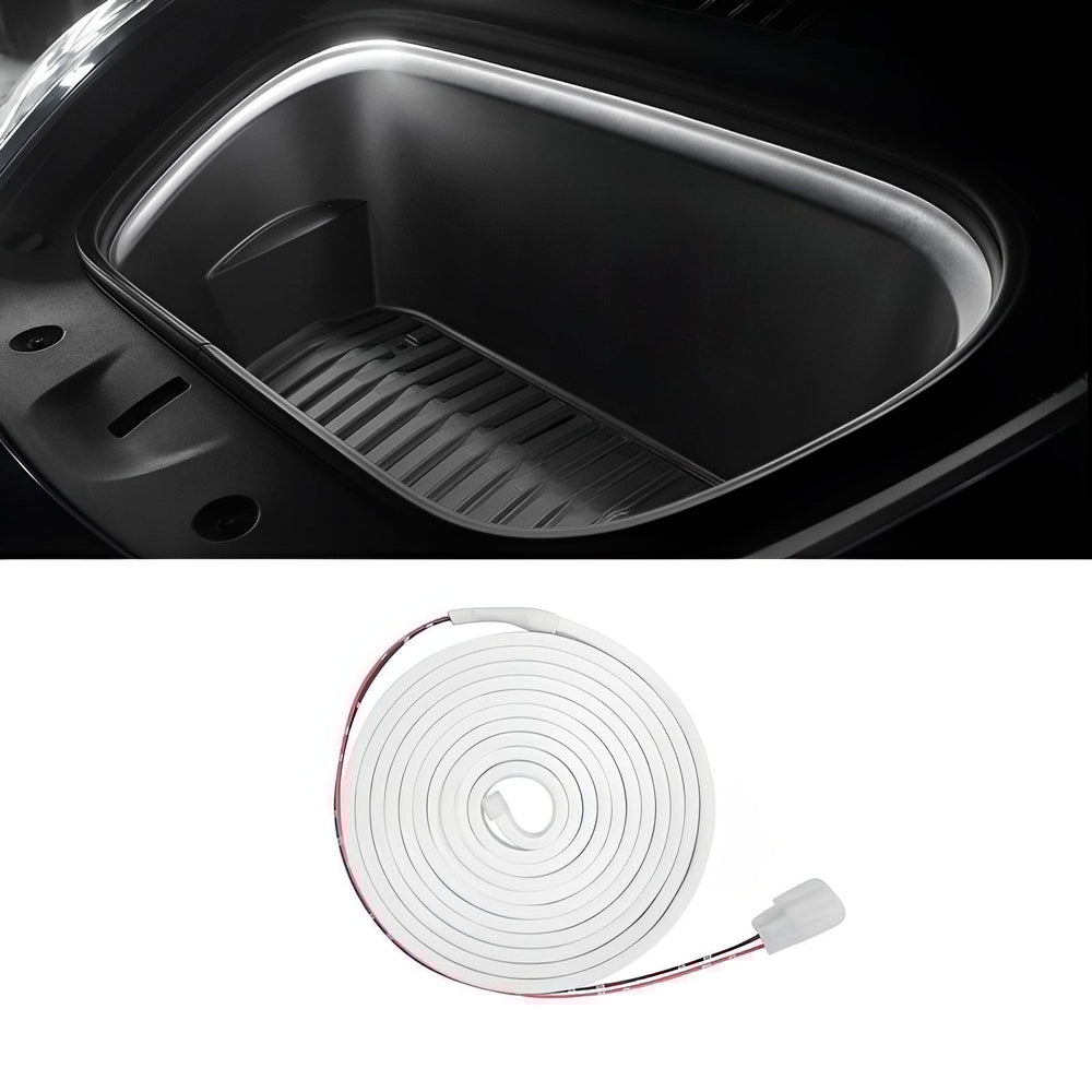 Premium Front Trunk LED Lights Kit for Tesla Vehicles with Ambient Illumination - Evooor