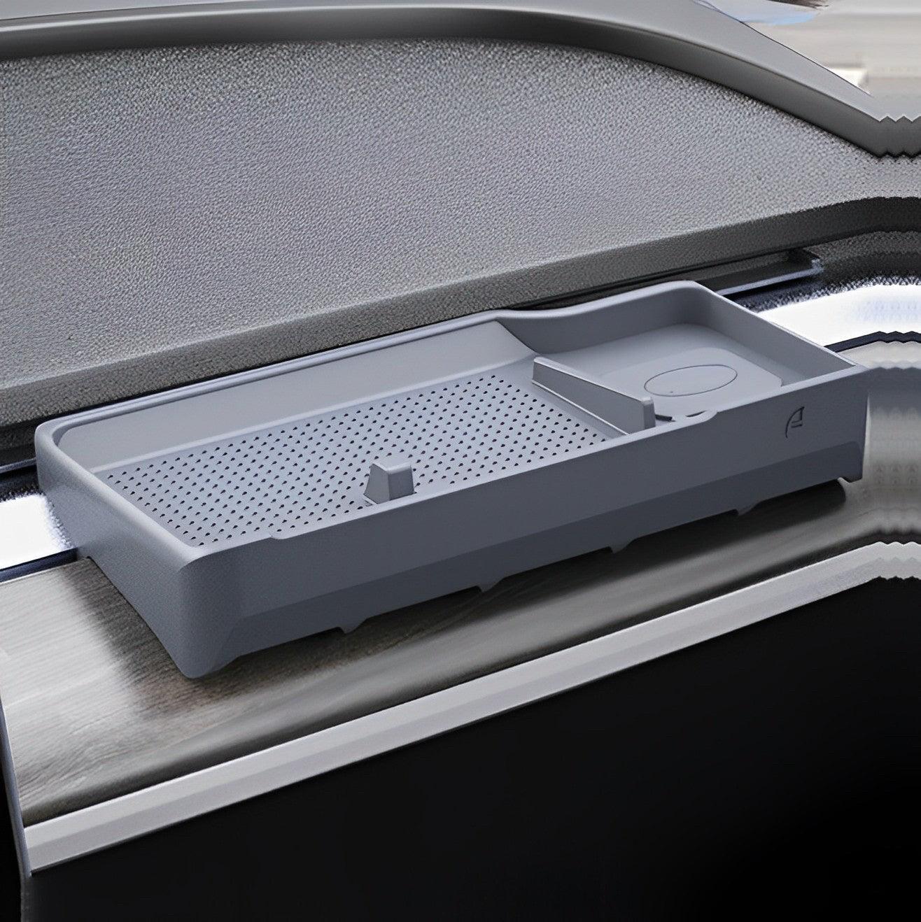 Tesla Model 3/Y Dashboard Storage Tray - Silicone Holder Organizer for Car Accessories - Evooor