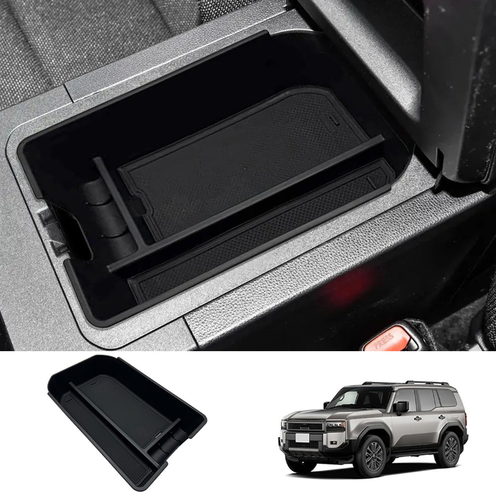 Center Console Organizer Aufbewahrung sbox für 2024 Toyota Land Cruiser LC250/J250