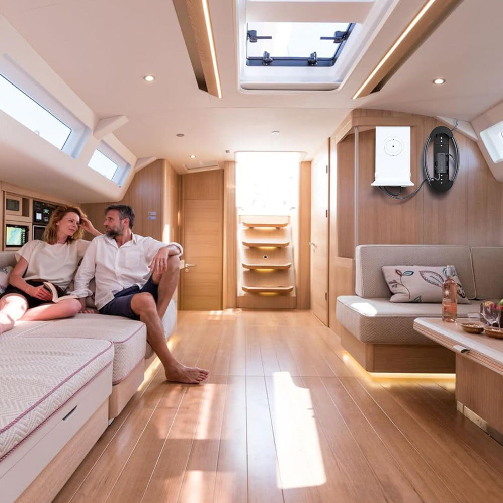 Starlink Ethernet Cable Management Holder & Wall Mount Bracket for Gen 3 and Gen 2 Devices - Evooor