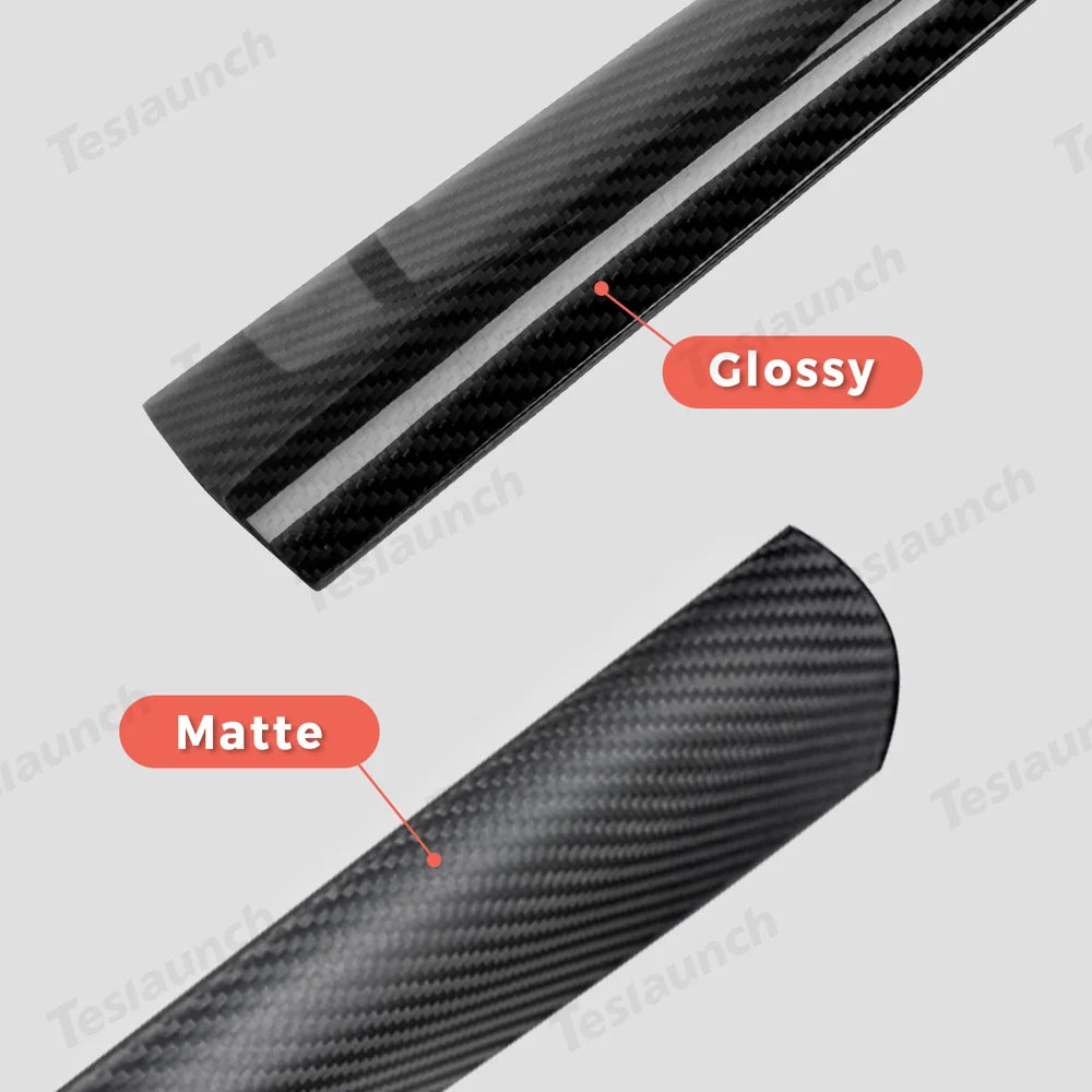 Tesla Model Y Juniper 2025+ Genuine Carbon Fiber Wireless Charging Pad Cover - Evooor