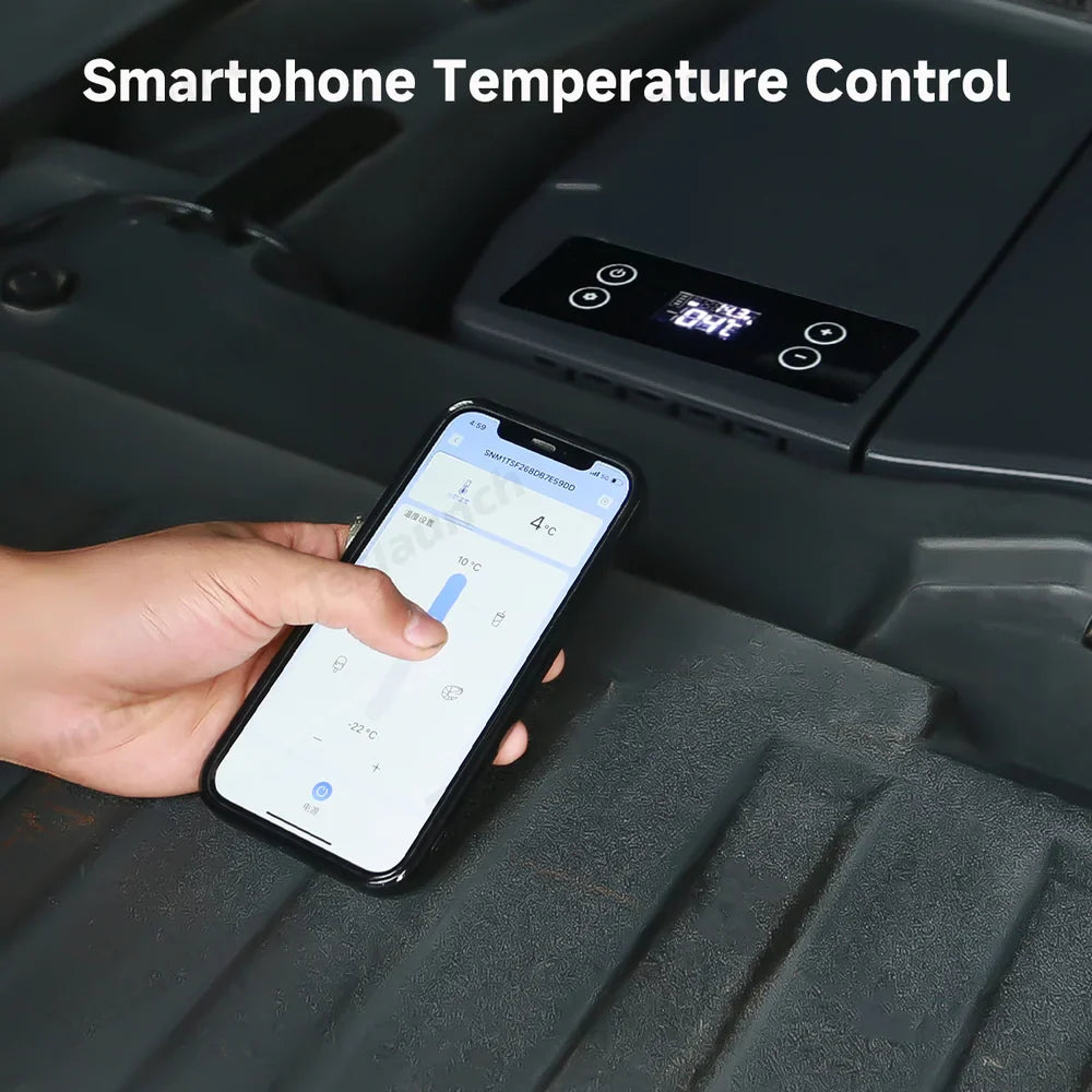 25L Portable Rear Trunk Cooler for Tesla Cybertruck - Compact Electronic Cooling System - Evooor