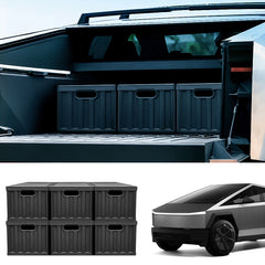 Foldable Vault Cargo Storage Bins for Cybertruck