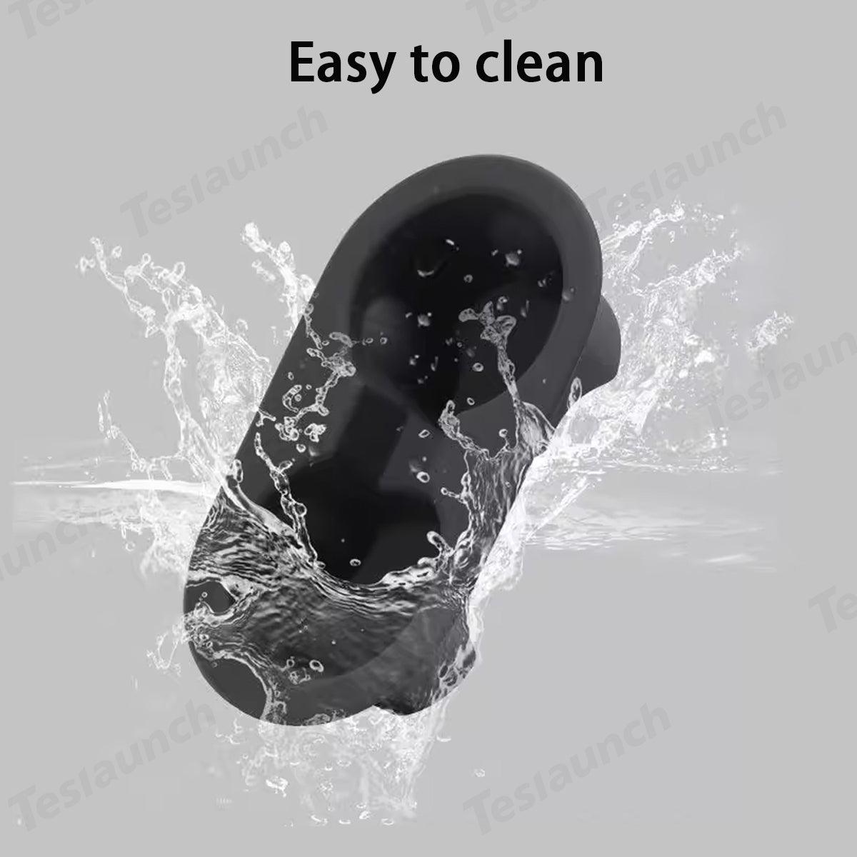 Tesla Model Y Juniper 2025+ Rear Seat Non-slip Cup Holder Silicone Insert Tray - Evooor