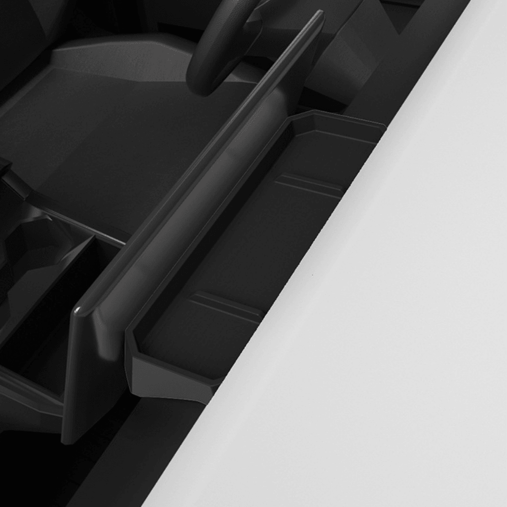 Silicone Center Console Behind Screen Storage Tray for Cybertruck - Evooor