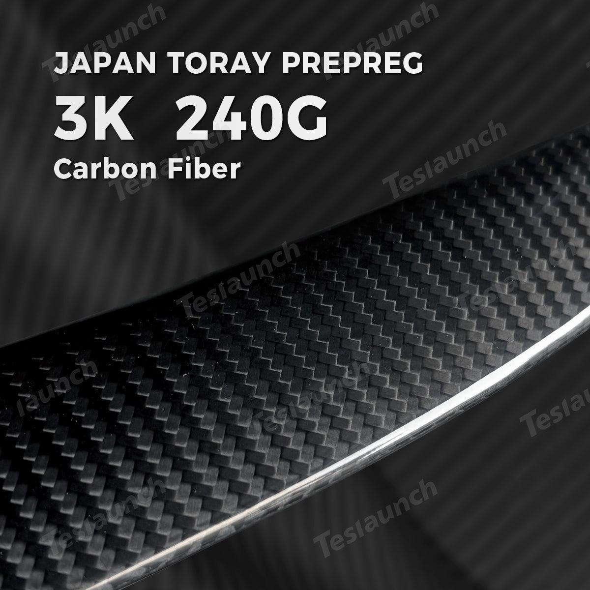 [Real Carbon Fiber] High-Performance Rear Spoiler for Tesla Model Y Juniper 2025+ - Evooor