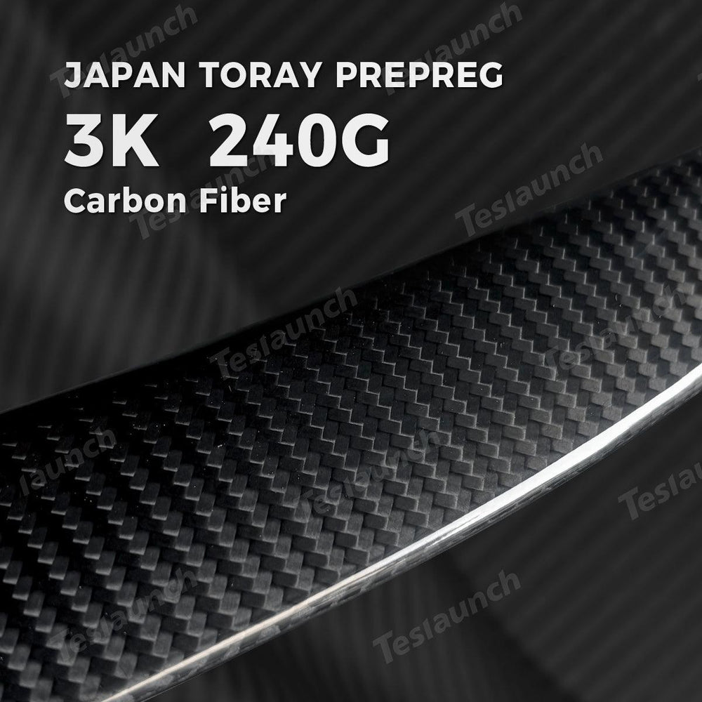 [Real Carbon Fiber] High-Performance Rear Spoiler for Tesla Model Y Juniper 2025+ - Evooor