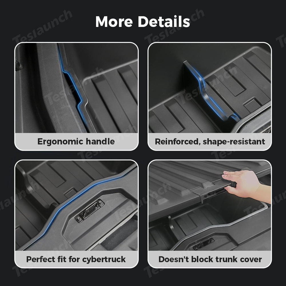 Rear Cargo Lower Trunk Portable Storage Box for Cybertruck - Evooor
