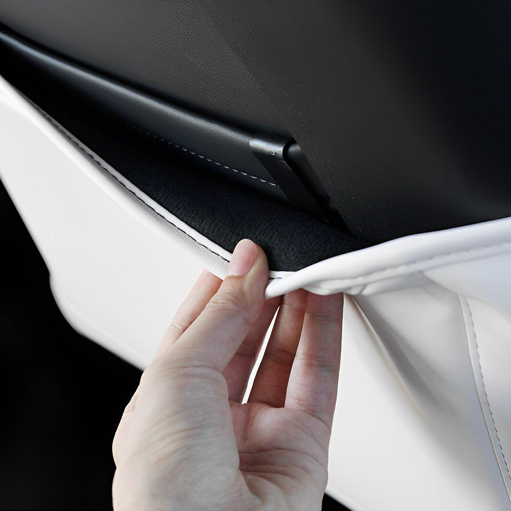 Premium Seat Kick Protection Cover Set for Tesla Model 3/Y - Rear Seat Side Guards for Ultimate Interior Protection (2 Pieces) - Evooor