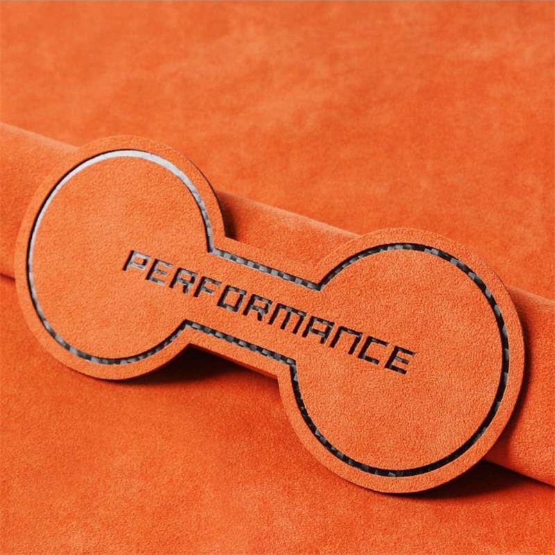 2023 Model 3/Y Alcantara Car Coaster Water Cup Holder Anti-Slip Pad Coaster Double Holder For Tesla (2021-2023) - Evooor