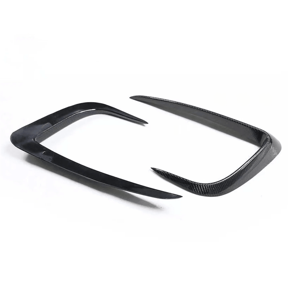 [Real Carbon Fiber] Fog Light Trim for Tesla Model X 2023+ - Evooor