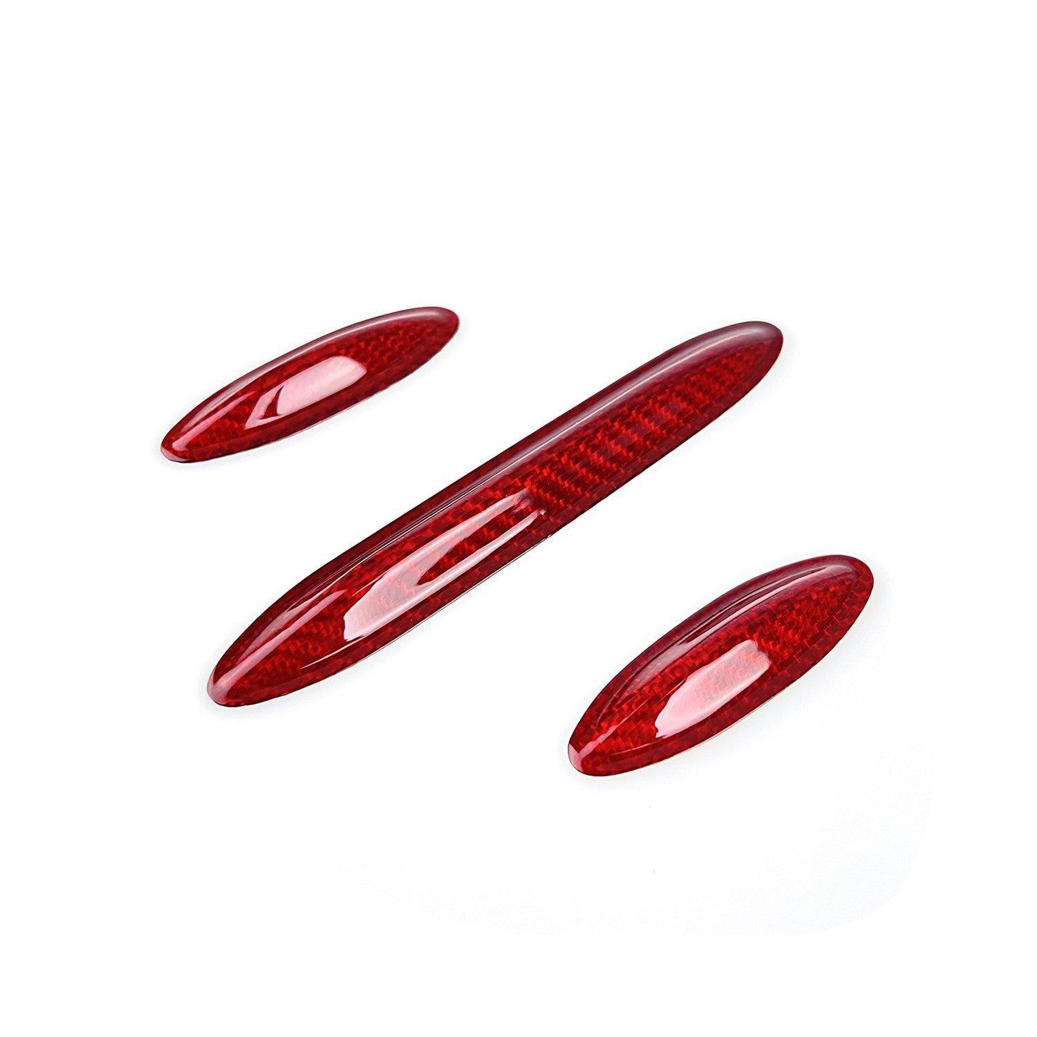 2021-2023 Tesla Model 3/Y Carbon Fiber Wireless Charging Center Console Trim Decor - Evooor