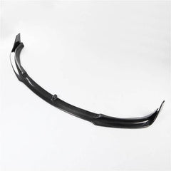 [High-Quality] Carbon Fiber Front Bumper Lip Spoiler Set for Tesla Model 3 (2017-2023) - Evooor