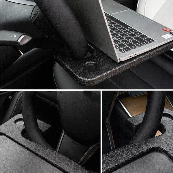 Tesla Model 3/Y Steering Wheel Desk Organizer for Work and Play - Evooor