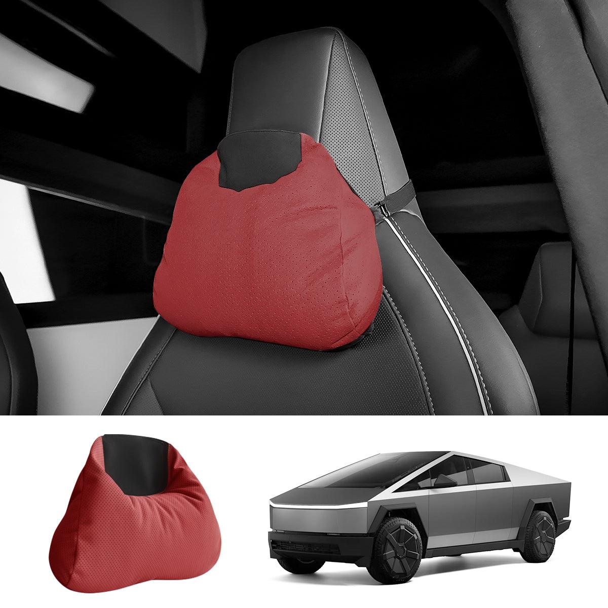 Alcantara Neck Support Pillow for Tesla Cybertruck - Evooor