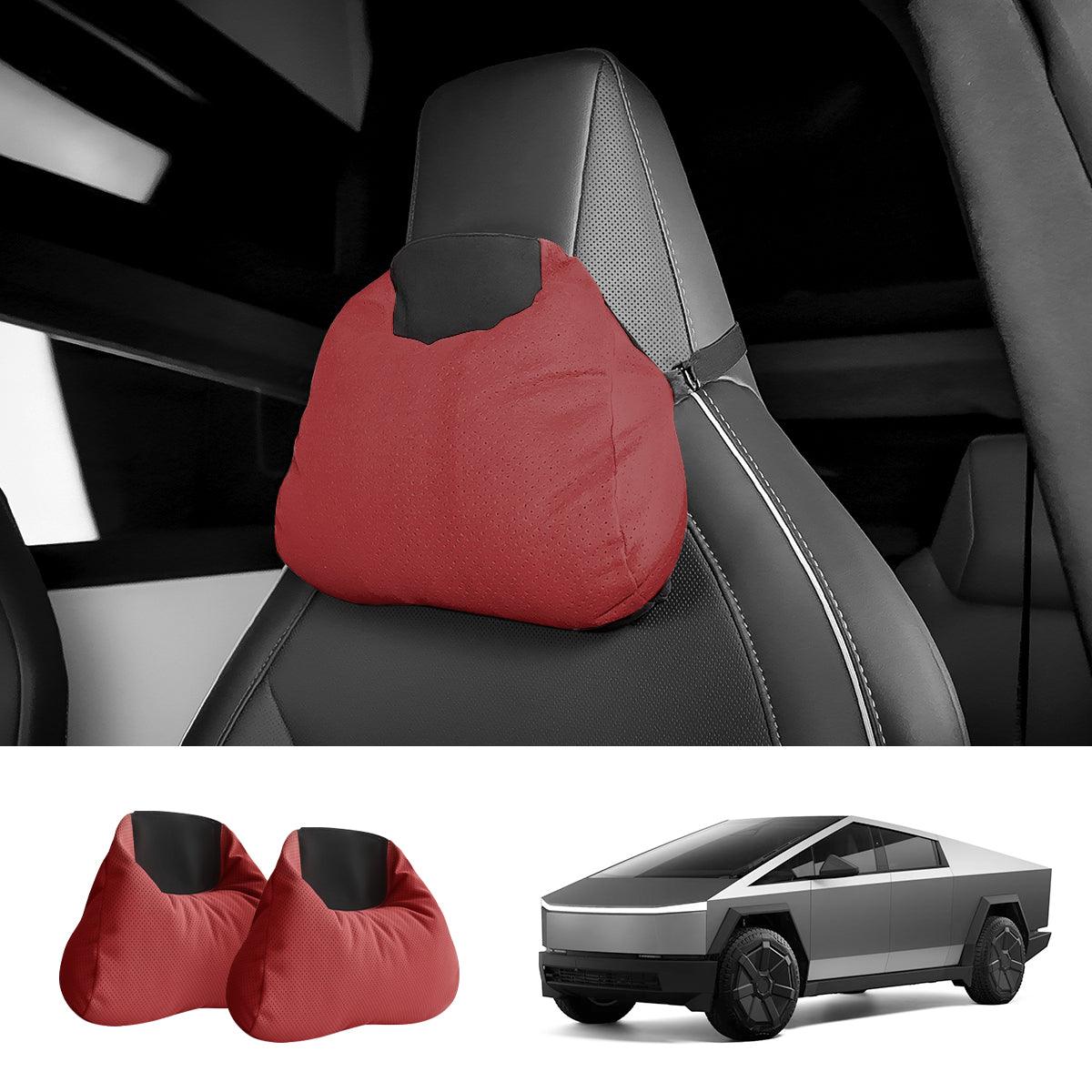 Alcantara Neck Support Pillow for Tesla Cybertruck - Evooor
