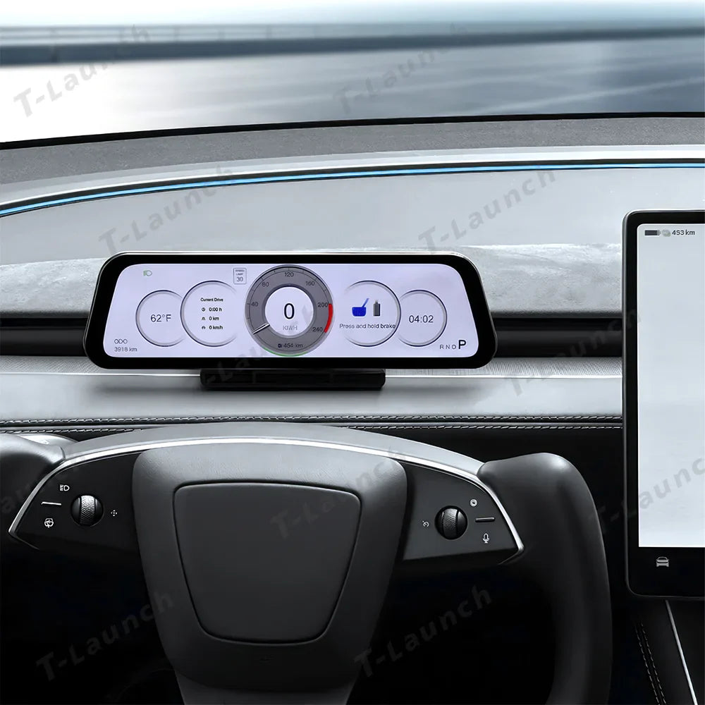 9.6-inch Instrument Cluster Heads Up Display for Tesla Model 3/Y (2021-2026)