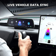 9.6-inch Instrument Cluster Heads Up Display for Tesla Model 3/Y (2021-2026)