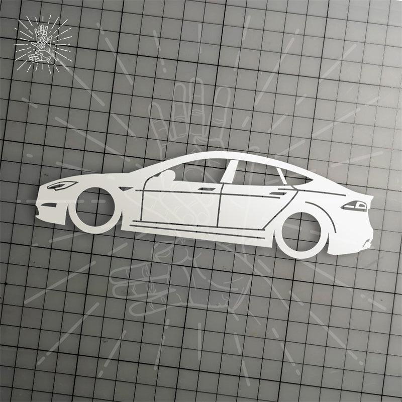 Model 3/Y/S/X Don't Touch My Car Humorous Decorative Sticker For Tesla - Evooor