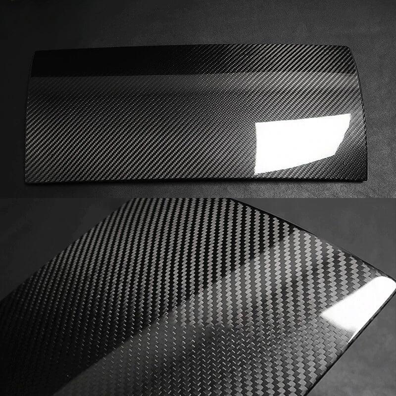 Model 3/Y [Real Carbon Fiber] Glove Box Cover for Tesla(2017-2023) - Evooor