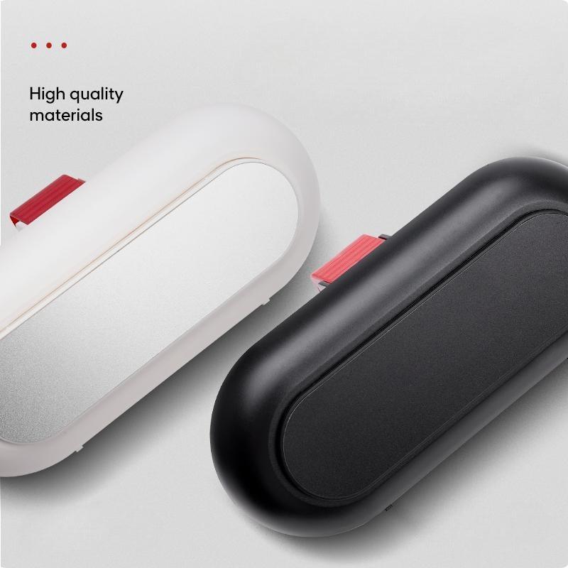 Tesla Glasses Case Sun Visor Card Storage Sunglasses Storage Box for Model 3/Y/X/S (2012-2023) - Evooor