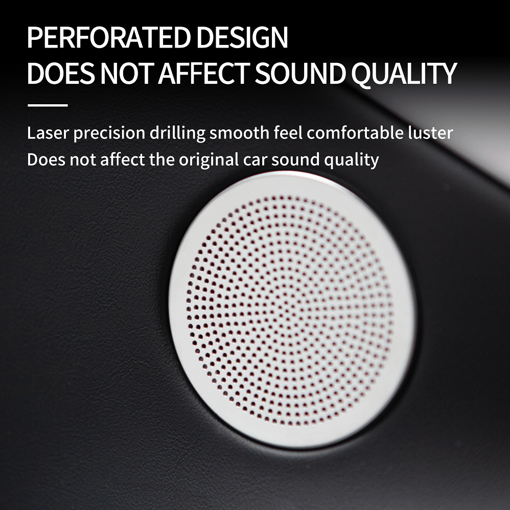 2024 Tesla Model 3 Highland Door Speaker Protective Cover Rear Exhaust Air Vent Protective Cover - Evooor