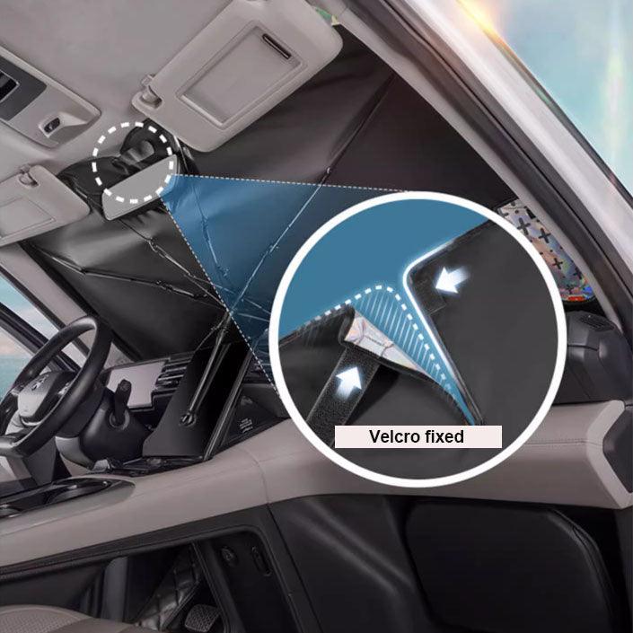 Tesla New Upgraded Laser Front Windshield Sunshade Umbrella - Evooor