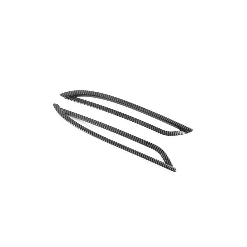 Model 3/Y Carbon Fiber Rear Taillight Covers - Protective Film Set (Pair) - 2017-2023 - Enhance Car's Appearance - Evooor